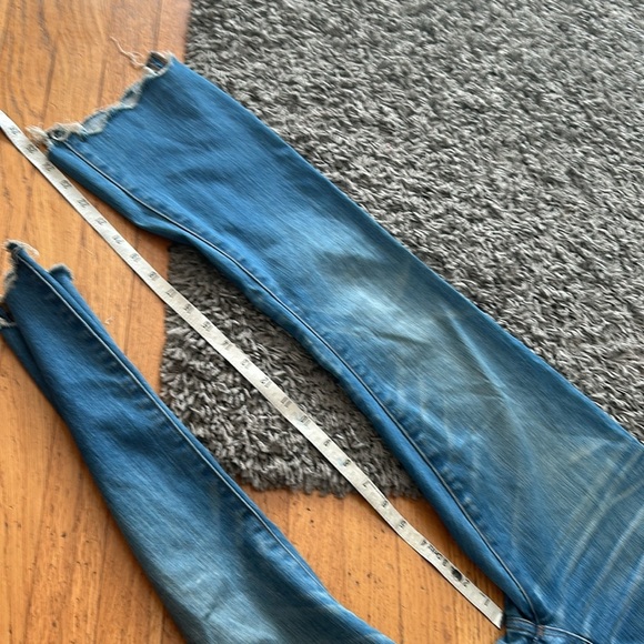 Madewell Cali Demi Boot Jeans Blue Size 25 - Picture 12 of 12
